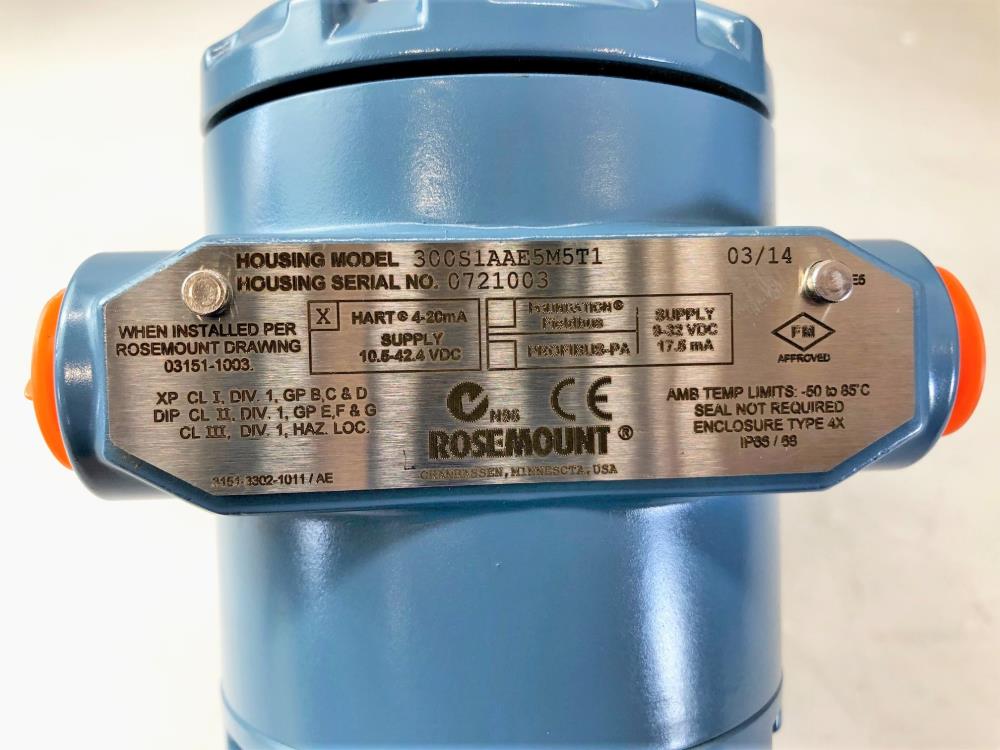 Rosemount 3051S Pressure Transmitter 3051S2CG4A2A11A1AE5L2M5Q4QT1